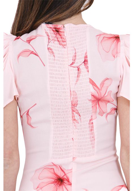 DRAPPEGGIO E BOTTONCINI SPACCO MAR DE MARGARITAS | Abiti | KRISTEL-01537-PTTS0053AR14